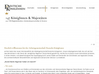 deutsche-koeniginnen.de Webseite Vorschau