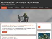 samtgemeinde-feuerwehr.de Webseite Vorschau