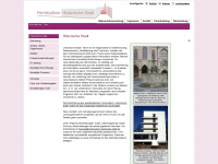 fernstudium-historische-stadt.de Webseite Vorschau