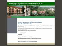 wbg-badmuskau.de Webseite Vorschau