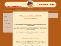 saloon-santafe.de Webseite Vorschau