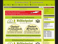 erlebnishof-lahmann.de Webseite Vorschau