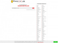 pizza1x1.de Webseite Vorschau