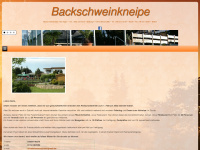backschweinkneipe.de Webseite Vorschau