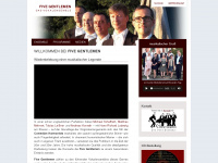 five-gentlemen.de Webseite Vorschau