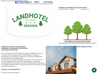 landhotel-dresden.de Webseite Vorschau