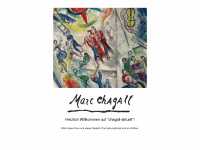 chagall-aktuell.de Webseite Vorschau