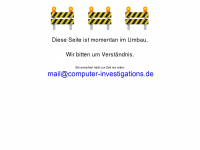 computer-investigations.de Webseite Vorschau