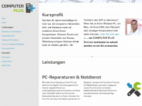 computer-plus-dessau.de Webseite Vorschau
