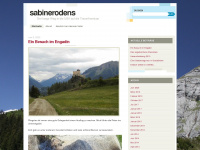 sabinerodens.wordpress.com Webseite Vorschau