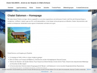 chalet-salomon.com Webseite Vorschau