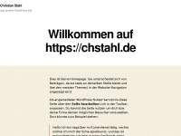 chstahl.de Webseite Vorschau