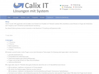 calix9.de Webseite Vorschau