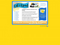 call-a-koerndl.de Webseite Vorschau