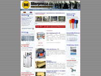 chamberfilterpress.com Webseite Vorschau
