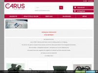 carus-parts.de Webseite Vorschau