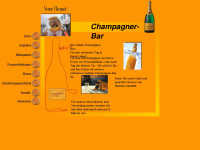 champagner-bar.de Webseite Vorschau