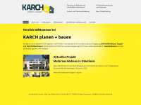 karch-planen-bauen.de Webseite Vorschau