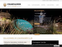 champagner-club.de Webseite Vorschau