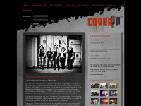 coverup-music.com Webseite Vorschau