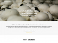 champignon-kulturen.de Webseite Vorschau