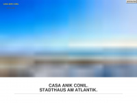 casa-anik-conil.de Webseite Vorschau