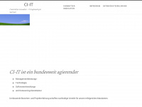 ci-it.com Webseite Vorschau