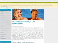 lisa-sprachreisen.ch Webseite Vorschau