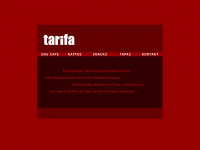 cafe-tarifa.de Webseite Vorschau