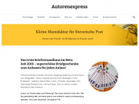 autorenexpress.de Webseite Vorschau