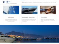 bluebay-yachting.de Webseite Vorschau