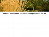 dirk-balzer.de Webseite Vorschau