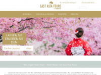eastasiatours.de Webseite Vorschau