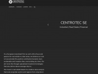centrotec.de Webseite Vorschau