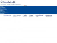 montanhydraulik.com Webseite Vorschau