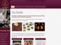 casa-chocolate.de Webseite Vorschau
