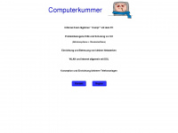 computerkummer.de Webseite Vorschau