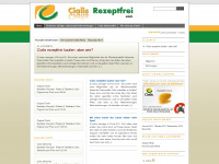 cialis-rezeptfrei.com Webseite Vorschau