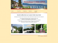 casa-gina.de Webseite Vorschau