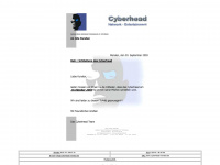 cyberhead-menden.de Webseite Vorschau