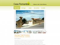 casa-romantica-calpe.de Webseite Vorschau
