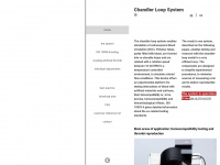 chandler-loop-system.de Webseite Vorschau