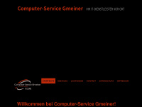 computerservice-gmeiner.de Webseite Vorschau