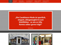 casablanca-boutique.de Webseite Vorschau