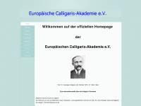 calligaris-akademie.de Webseite Vorschau