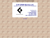cpap-service.de Webseite Vorschau