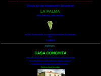 casaconchita-lapalma.de Webseite Vorschau