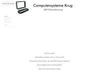 computersysteme-krug.de Webseite Vorschau