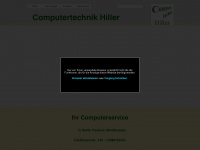 computertechnik-hiller.de Webseite Vorschau