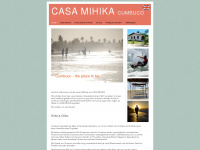 casamihika-cumbuco.de Webseite Vorschau